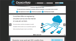 Desktop Screenshot of crunchyard.com